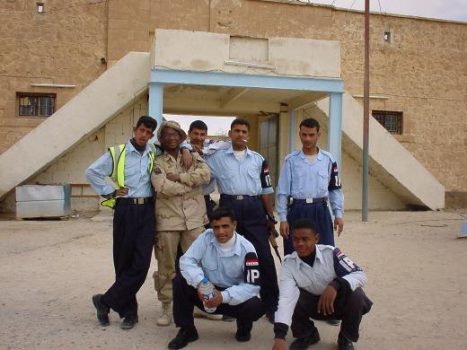 Irakese politieagenten<br>