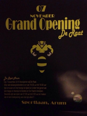 Grand Opening De Raat